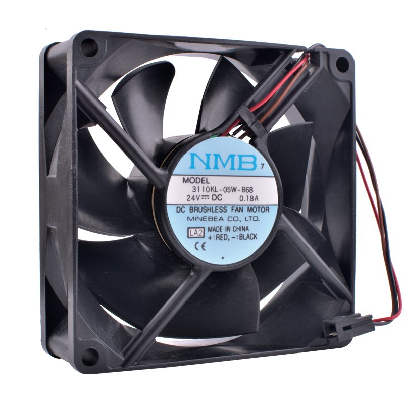 nmb 3110KL-05W-B68 24V 0.18A Double ball bearing cooling fan