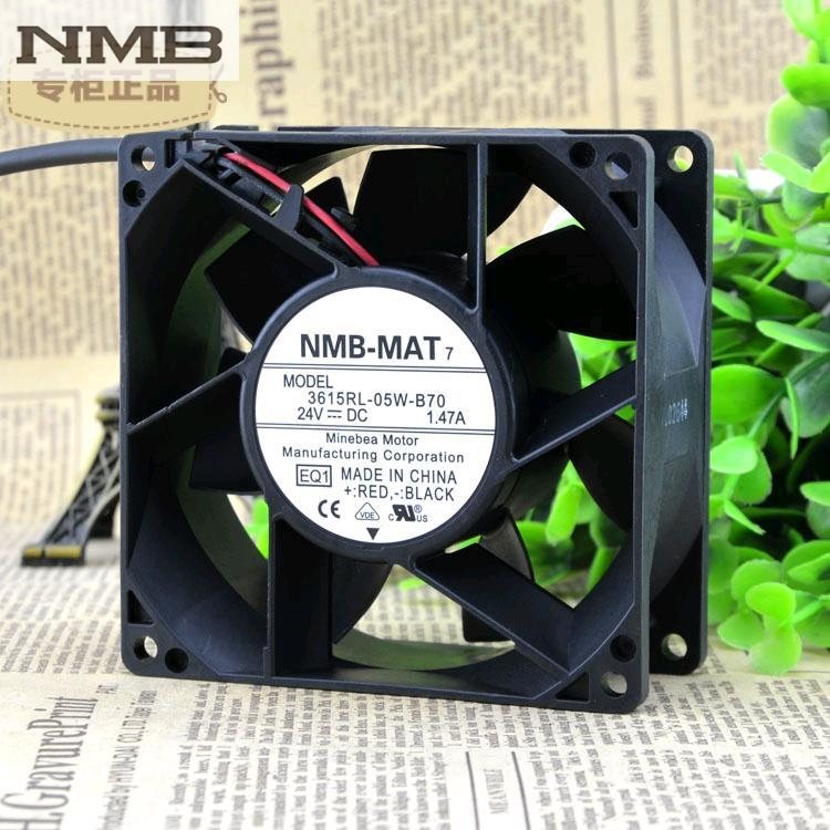 NMB 3615RL-05W-B70 -E00 DC24V 1.47A 92X38.4MM cooling fan