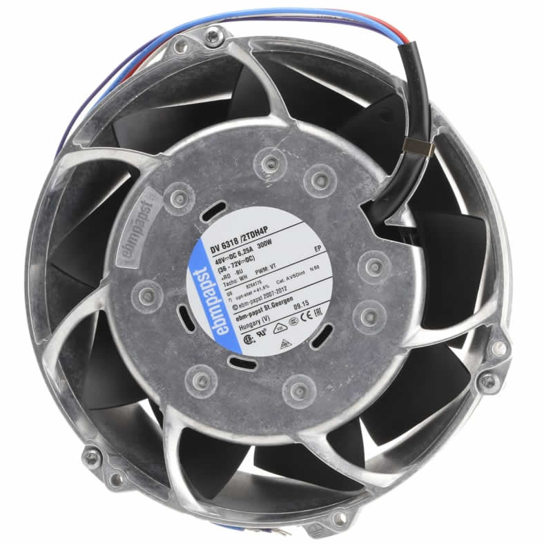 ebmpapst DV6318/2TDH4P DC48V 6.25A 300W cooling fan